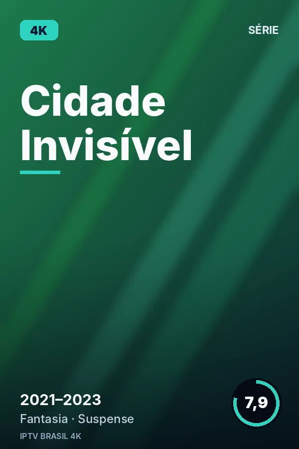 Capa ilustrativa de Cidade Invisível
