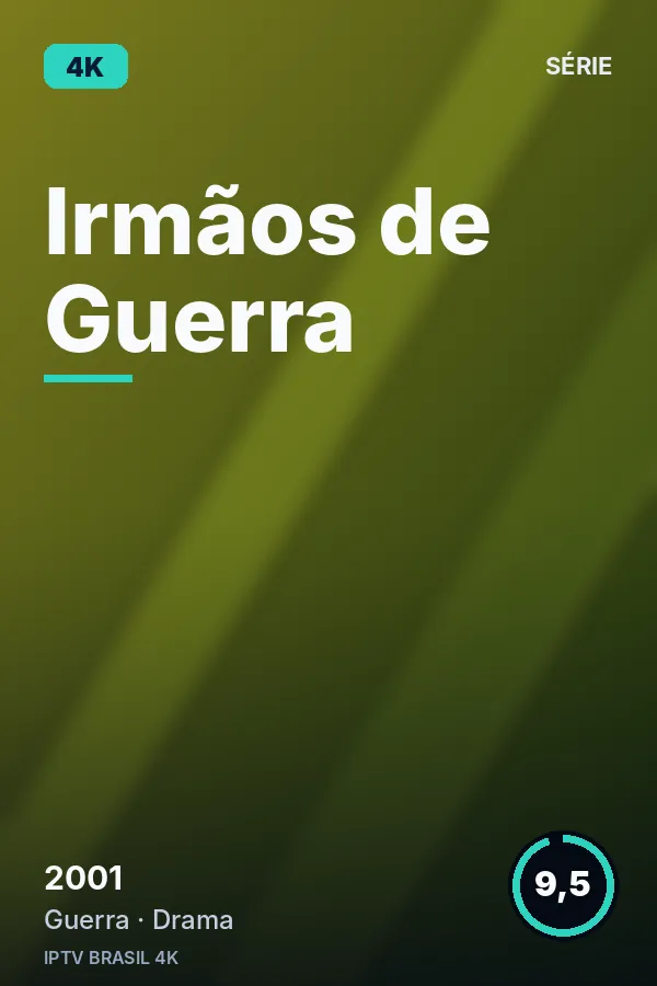 Capa ilustrativa de Irmãos de Guerra